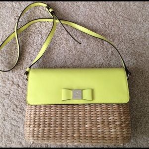 Kate Spade straw purse 👛